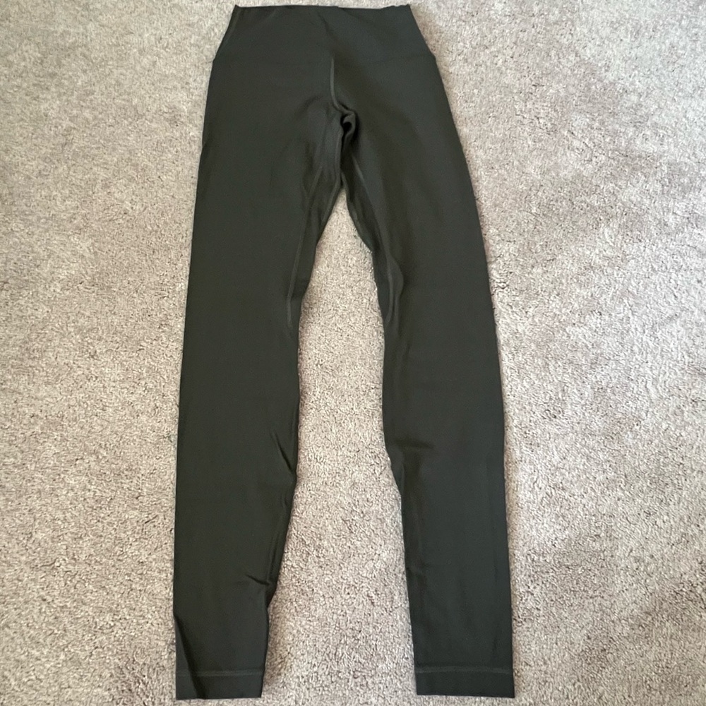 olive align leggings